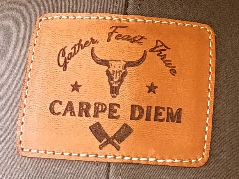 RANDY CARPE DIEM Brown×Green Hammer-In Landscape Edging - Cor-Ten Steel - 4ft Strips